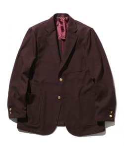 BEAMS PLUS / 男裝 3釦 舒適 混織 西裝外套