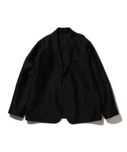 BEAMS PLUS / ウール シルク 1ボタン スモーキング ジャケット