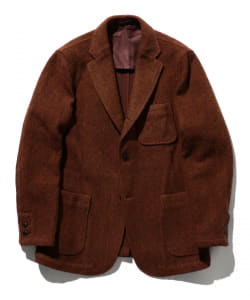 ▲BEAMS PLUS / ウール コットン ヘリンボーン 3ボタン ジャケット