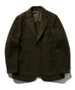 ▲BEAMS PLUS / ウール コットン ヘリンボーン 3ボタン ジャケット