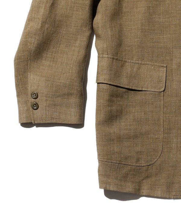BEAMS PLUS（ビームス プラス）3B Box-Fit Jacket Linen Cupra