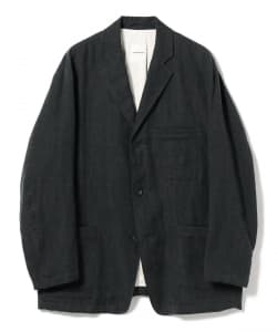 ▲sage de cret / Wool Linen Twilll Coverall Jacket