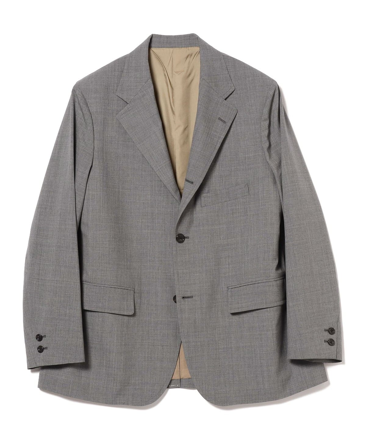 Unlikely / Unlikely Assembled Sports Coat Tropical ジャケット MEN Gray XL Unlikely / Unlikely Assembled Sports Coat Tropical ジャケット MEN Gray XL