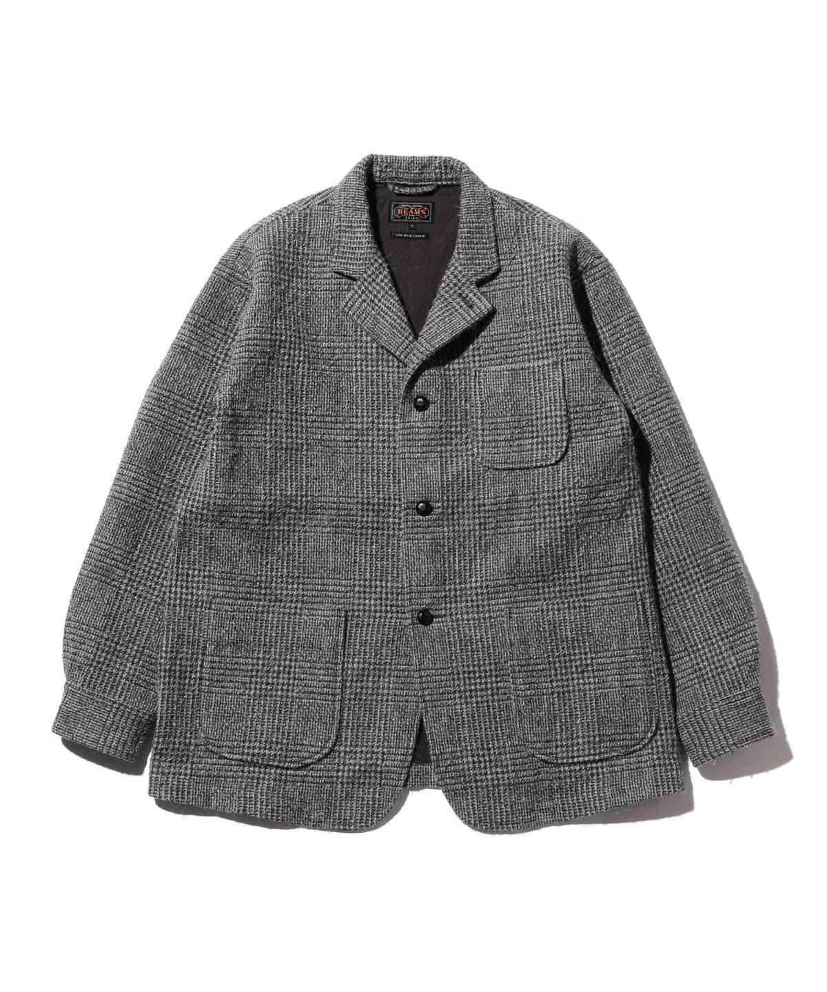 BEAMS PLUS（ビームス プラス）4B Cuffs Jacket Alpaca Tweed（ブルゾン その他ブルゾン）通販｜BEAMS