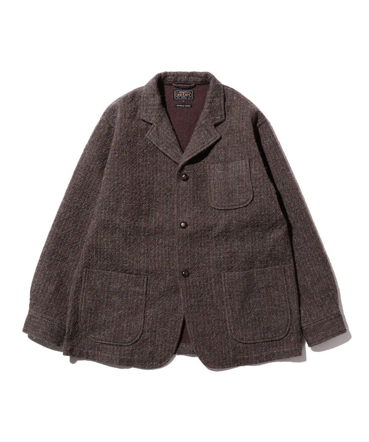 BEAMS PLUS（ビームス プラス）4B Cuffs Jacket Alpaca Tweed（ブルゾン その他ブルゾン）通販｜BEAMS