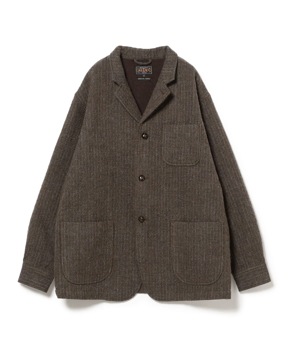 BEAMS PLUS（ビームス プラス）4B Cuffs Jacket Alpaca Tweed