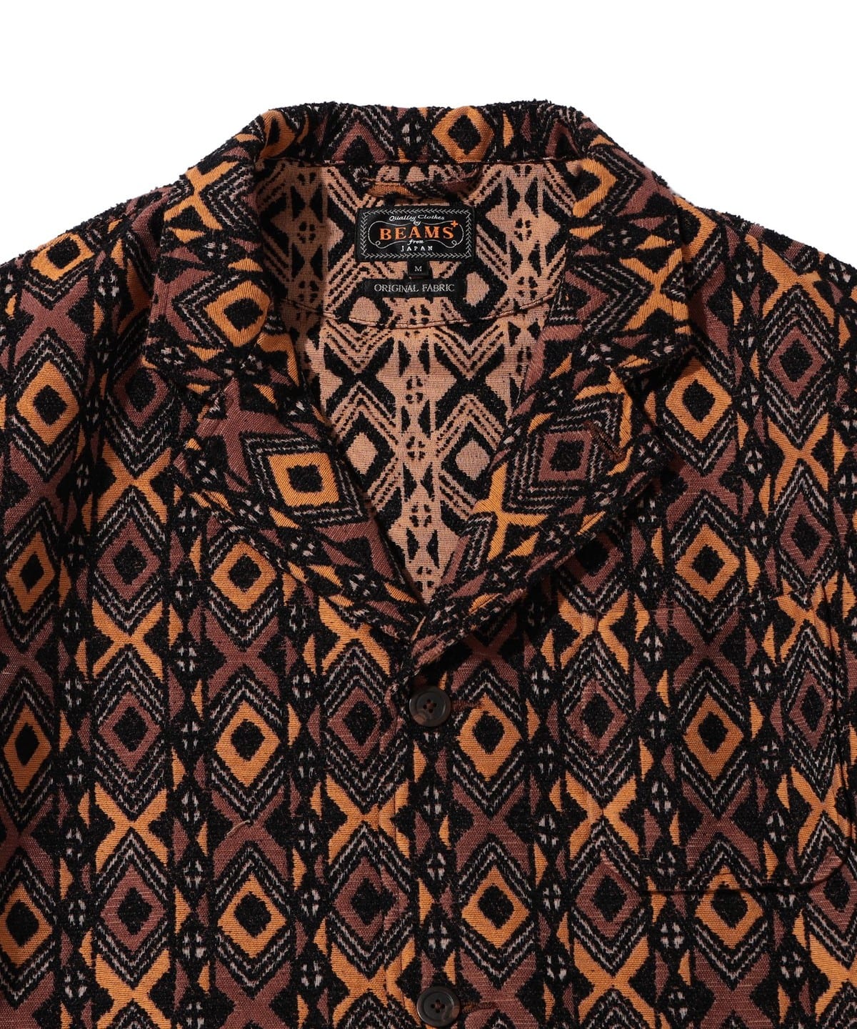 【BATIK】バティック ストライプ ジャカード 4ボタン カフス ジャケット 38160515139_C_1.jpg