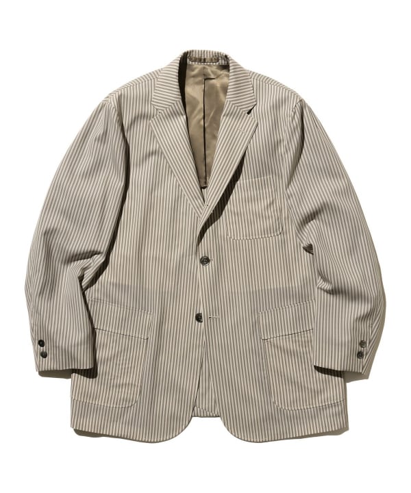 BEAMS PLUS [BEAMS PLUS Sale] 3B Box-fit Wool Stripe (Jacket