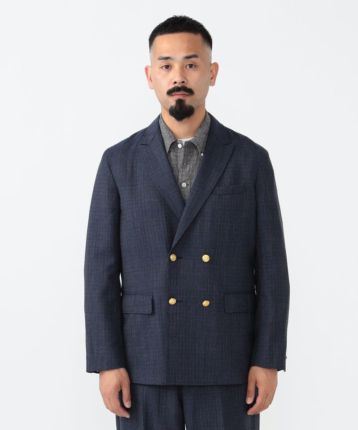 BEAMS PLUS（ビームス プラス）4B Double Breasted Dobby