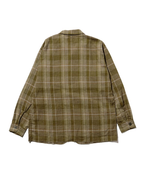 BEAMS PLUS（ビームス プラス）4B Cuffs Jacket Mesh Plaid