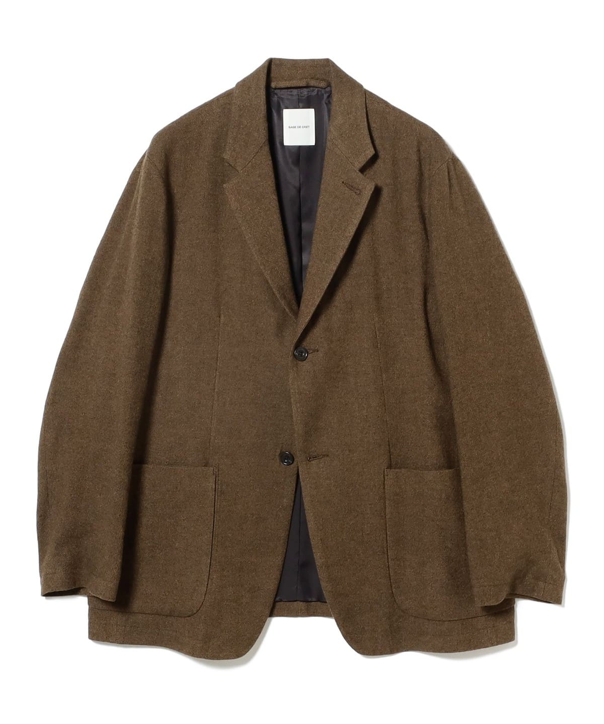 BEAMS PLUS（ビームス プラス）sage de cret / Wool/Linen Tumbler Tailored Jacket（ジャケット  テーラードジャケット）通販｜BEAMS