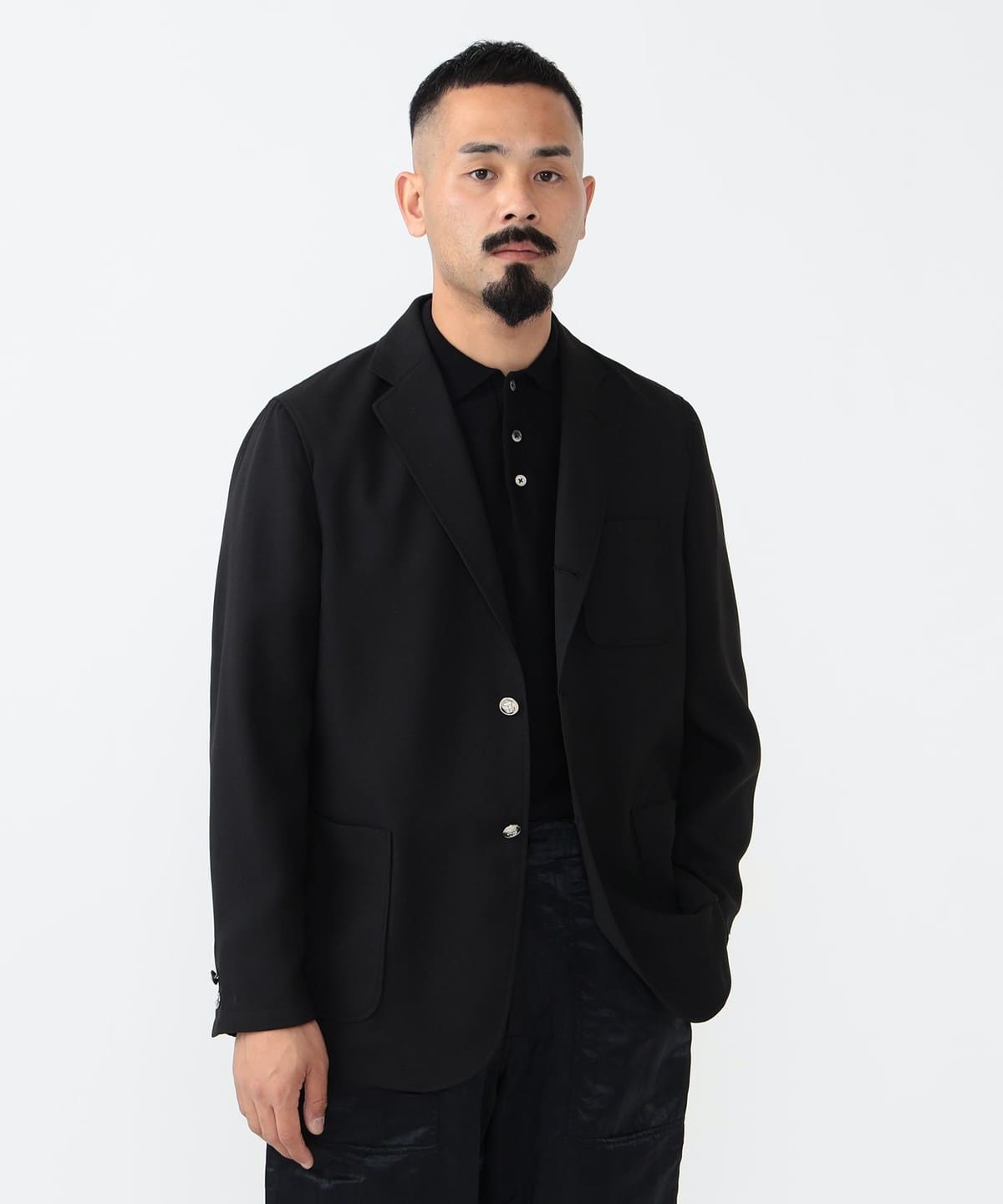 BEAMS PLUS 3B Comfort Blazer ブラック 38160606803_D_3.jpg