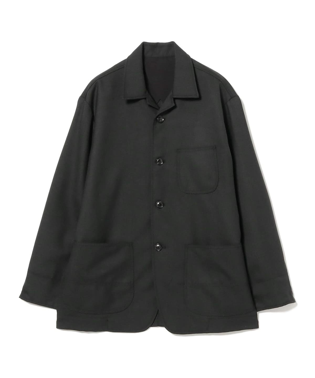 【別注】MOJITO モヒート / Propose Sack Coat ジャケット MEN BLK S 【別注】MOJITO モヒート / Propose Sack Coat ジャケット MEN BLK S