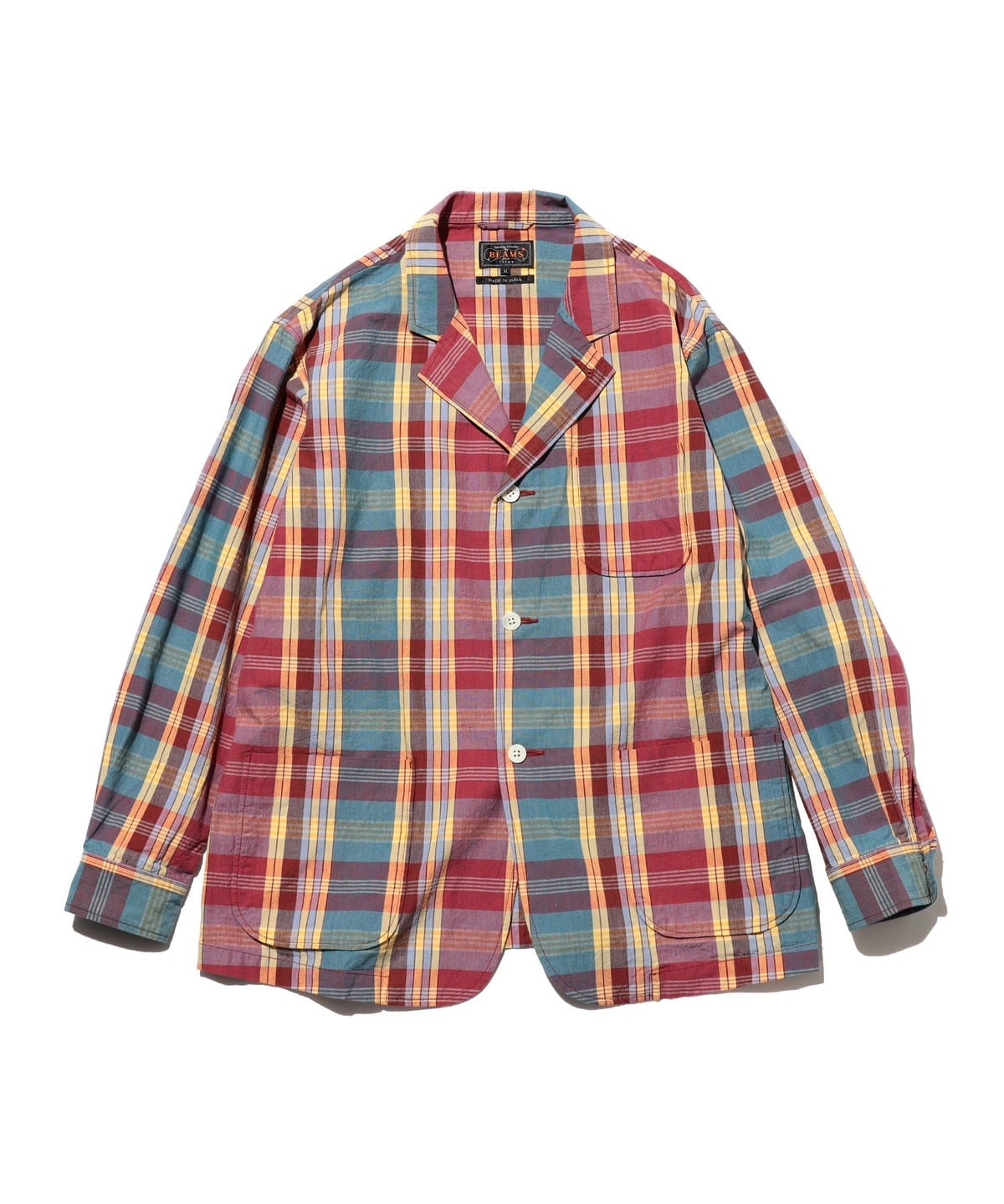 BEAMS PLUS（ビームス プラス）4B Cuffs Jacket Heavy Madras
