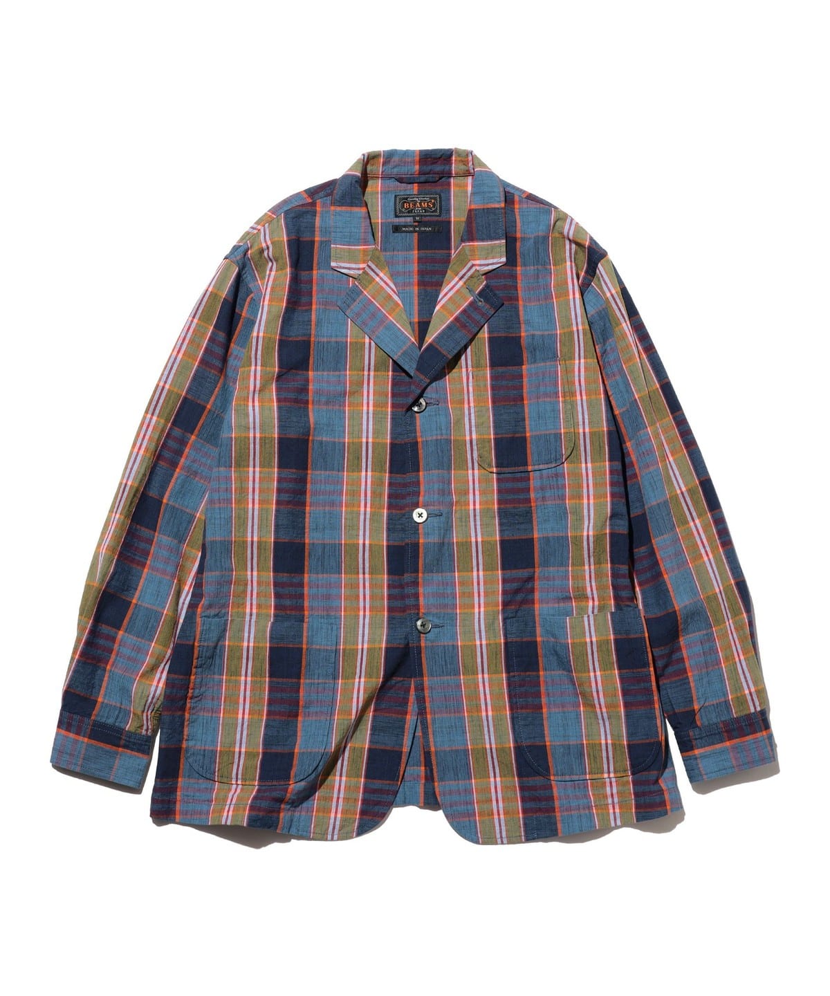 BEAMS PLUS（ビームス プラス）4B Cuffs Jacket Heavy Madras