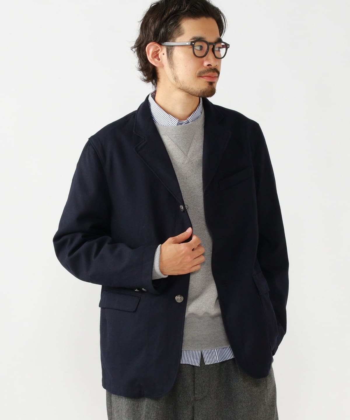 BEAMS PLUS（ビームス プラス）【別注】PEG / MID FIELD BLAZER