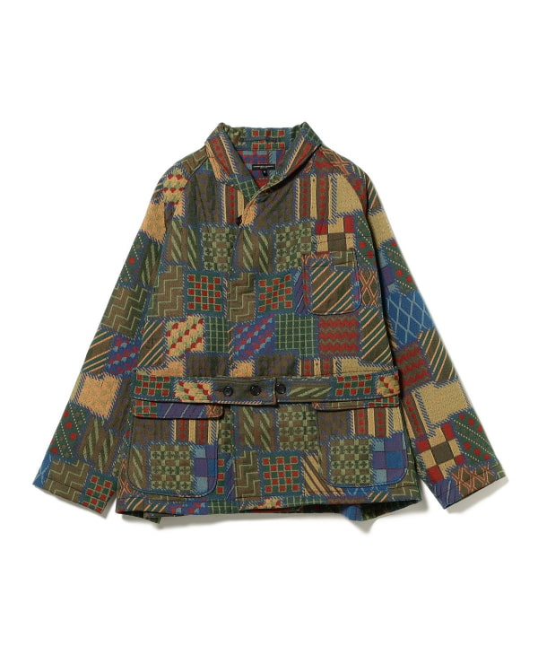 ENGINEERED GARMENTS / SMOKING JACKET - PATCHWORK
