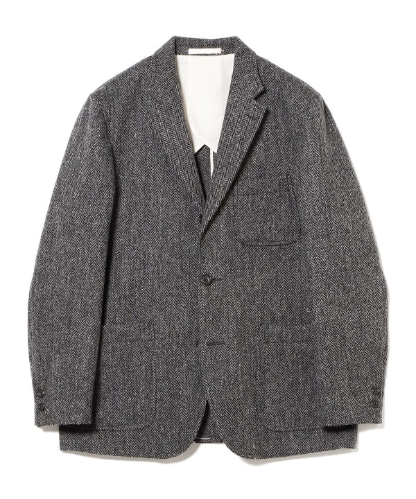 BEAMS PLUS（ビームス プラス）3B Jacket Harris Tweed（ブルゾン