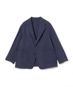 KAPTAIN SUNSHINE / Wool Linen Serge Square Jacket