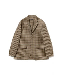 ENGINEERED GARMENTS / LOITER JACKET - BROWN/OLIVE HEAVY GUNCLUB CHECK