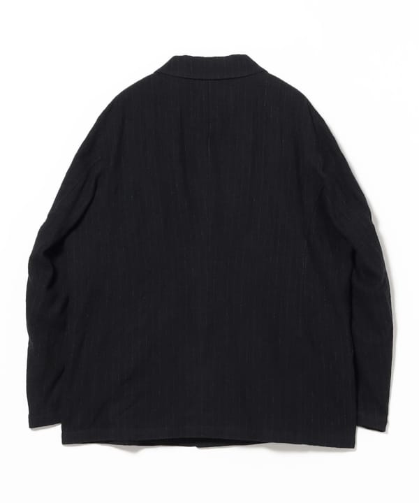 sage de cret / Linen Wool Double 3 Button Jacket