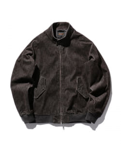 ▲BEAMS PLUS / コーデュロイ ペイズリープリント ハリントン ジャケット