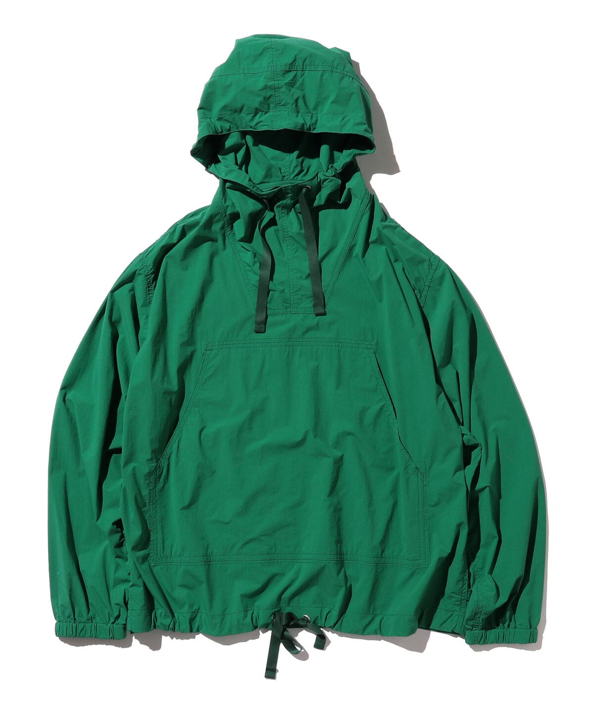 ナイロン ポリウレタン ミニリップストップ ミリタリー スモック ブルゾン MEN GREEN L ナイロン ポリウレタン ミニリップストップ ミリタリー スモック ブルゾン MEN GREEN L