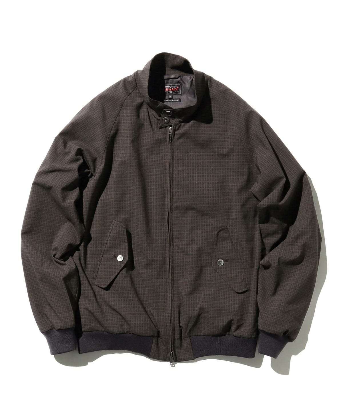 BEAMS PLUS [BEAMS PLUS] BEAMS PLUS / Check Print Harrington Jacket 