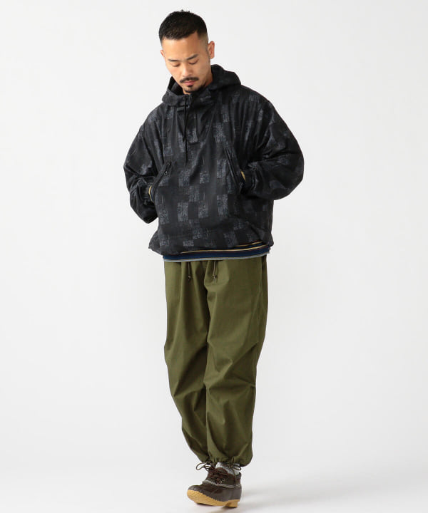 BEAMS PLUS [BEAMS PLUS] BEAMS PLUS / Geometric print anorak parka