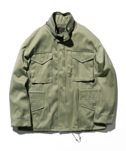 【1/20再値下げ】BEAMS PLUS / 中空糸 サテン M-65 ジャケット