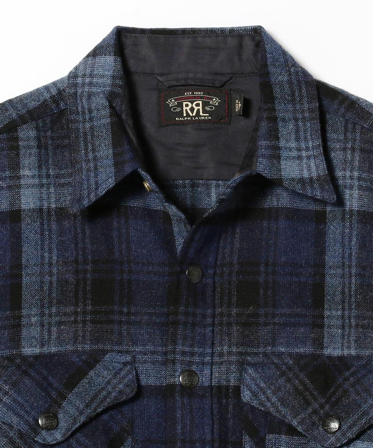 BEAMS PLUS（ビームス プラス）RRL / Plaid Woolcotton Overshirts