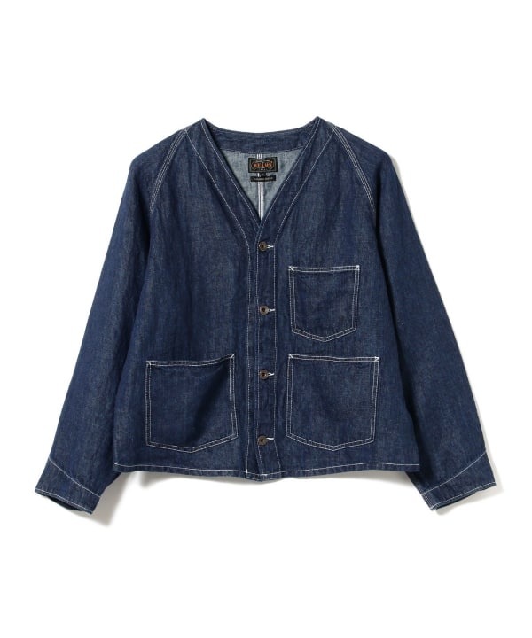 BEAMS PLUS（ビームス プラス）BEAMS PLUS / Engineer Jacket Twill Linen（ブルゾン デニムジャケット ）通販｜BEAMS