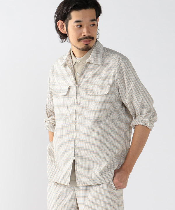 BEAMS PLUS（ビームス プラス）タッタソールチェック ジッパー