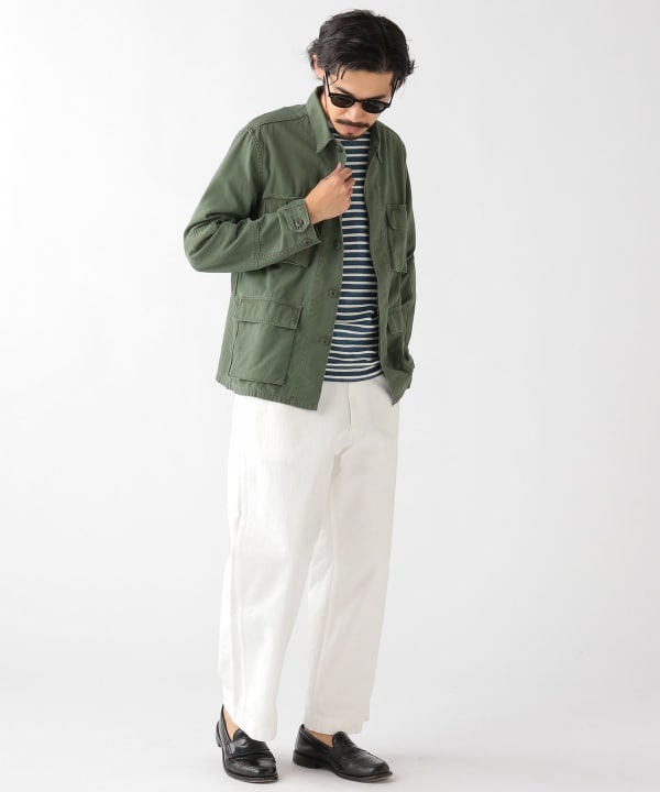 BEAMS PLUS（ビームス プラス）REMI RELIEF × BEAMS PLUS / 別注 Military Shirt Jacket