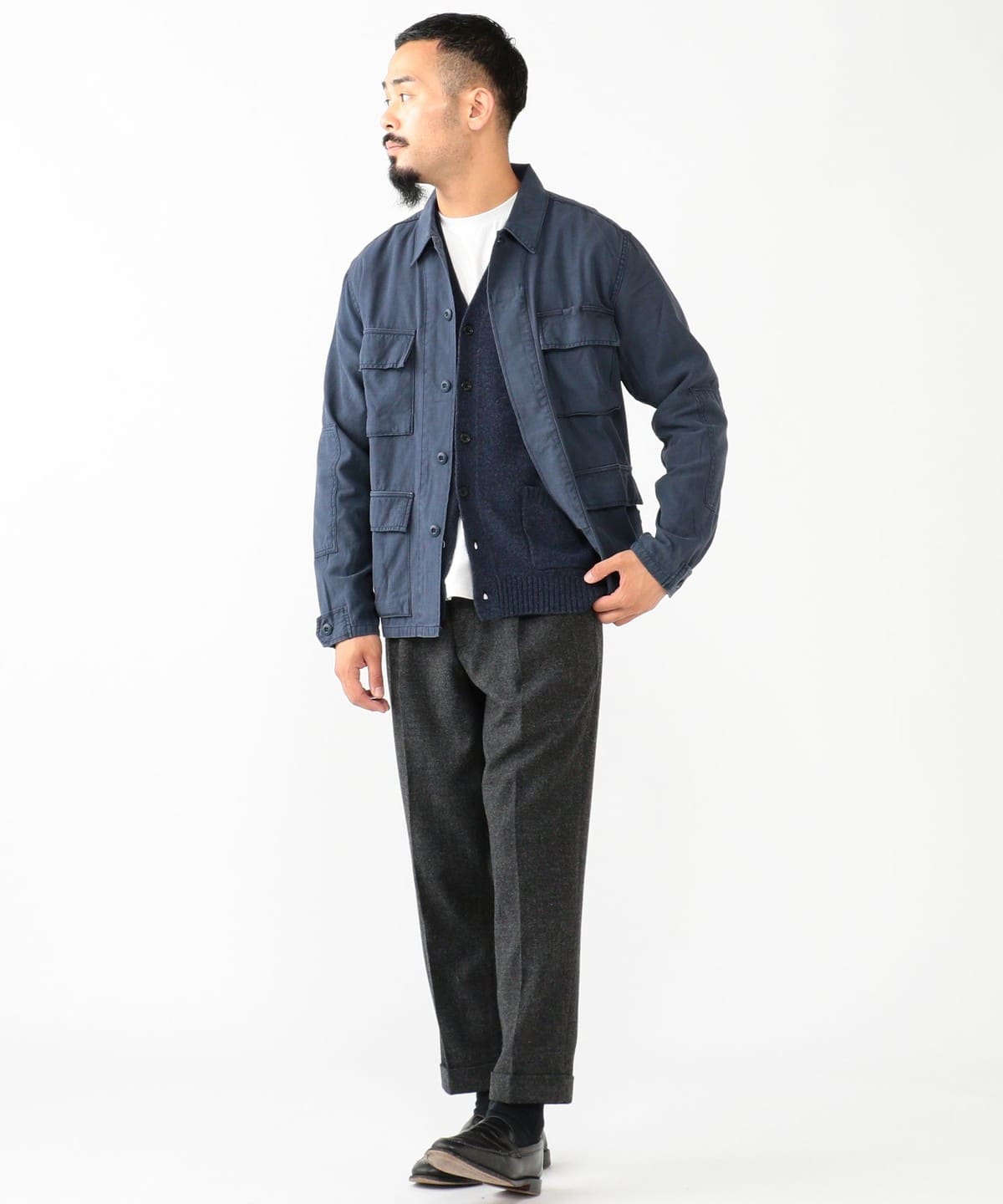 BEAMS PLUS（ビームス プラス）REMI RELIEF × BEAMS PLUS / 別注 Military Shirt Jacket