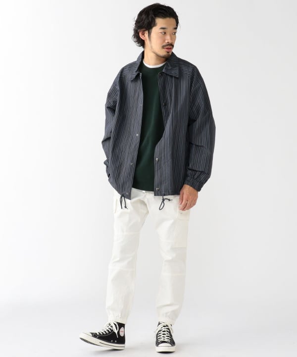 BEAMS PLUS（ビームス プラス）ts(s) / Stripe Coach Jacket