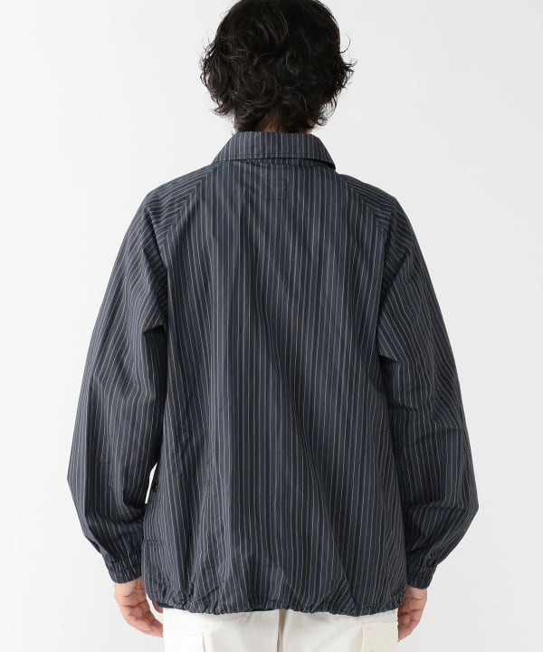 BEAMS PLUS（ビームス プラス）ts(s) / Stripe Coach Jacket（ブルゾン ブルゾン）通販｜BEAMS