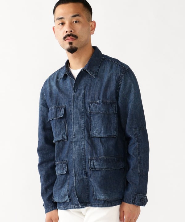 BEAMS PLUS REMI RELIEF × BEAMS PLUS / 別注Military Shirt Jacket