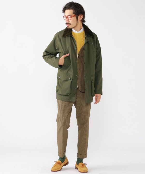 BEAMS PLUS（ビームス プラス）Barbour × BEAMS PLUS / 別注 BEDALE New Barbour Tech  Classic Fit（ブルゾン ブルゾン）通販｜BEAMS