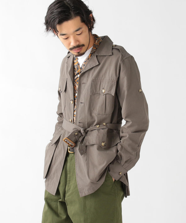 Willis＆Geiger × BEAMS PLUS / 別注 Bush Jacket Pewter-