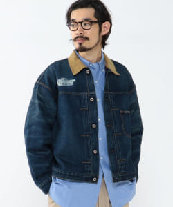 ▲【予約・イベント限定】REMI RELIEF × BEAMS PLUS / 別注 Denim Work Jacket