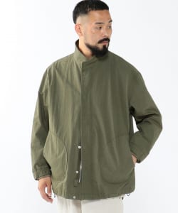 ▲sage de cret / Cotton Nylon Military Shirt Jacket