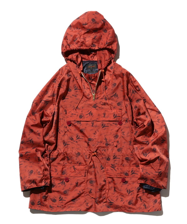 BEAMS PLUS BEAMS PLUS Print Euro Sport Anorak (Blouson Outdoor Jacket) for  sale | BEAMS