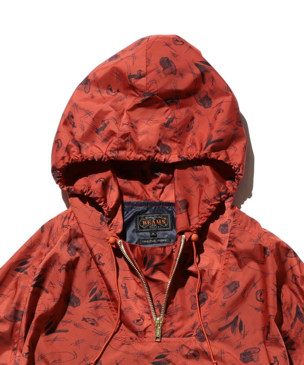 BEAMS PLUS BEAMS PLUS Print Euro Sport Anorak (Blouson Outdoor Jacket) for  sale | BEAMS