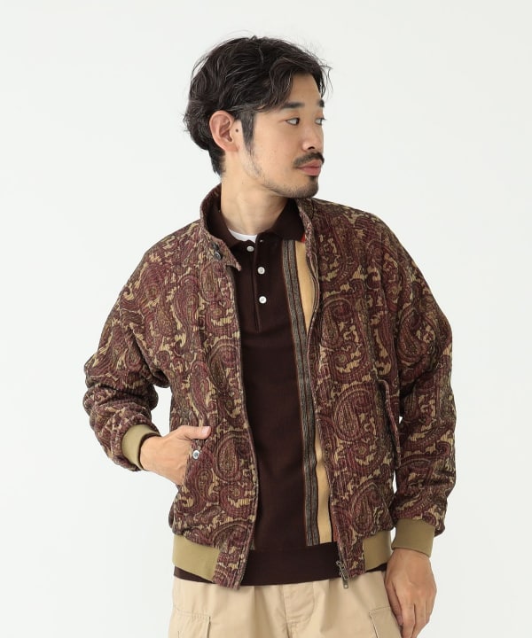 BEAMS PLUS BEAMS PLUS BEAMS PLUS / corduroy print Harrington