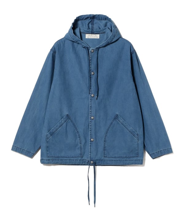 BEAMS PLUS REMI RELIEF × BEAMS PLUS / 別注Outside Parka Indigo（短