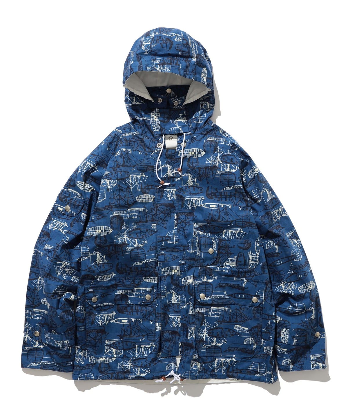 Sailing Jacket 2L Print ブルゾン MEN BLUE S Sailing Jacket 2L Print ブルゾン MEN BLUE S