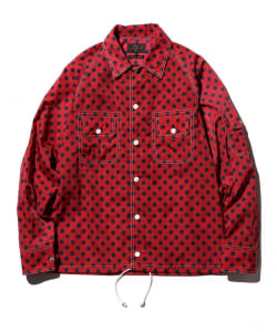 BEAMS PLUS / Sports SHT-JAC Nylon Print