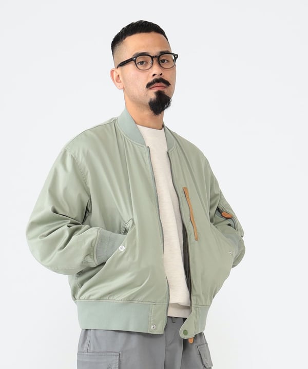 BEAMS PLUS BEAMS PLUS / MIL Flight Blouson（短夾克軍外套）網購｜BEAMS