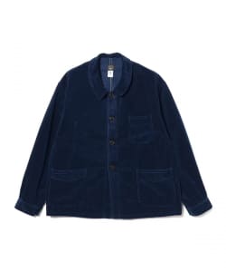 ▲POST OVERALLS / POS-Travail Widewale Cords Indigo